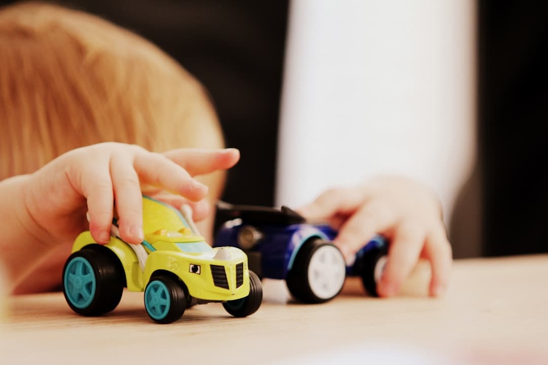 Children exploring, play-based learning